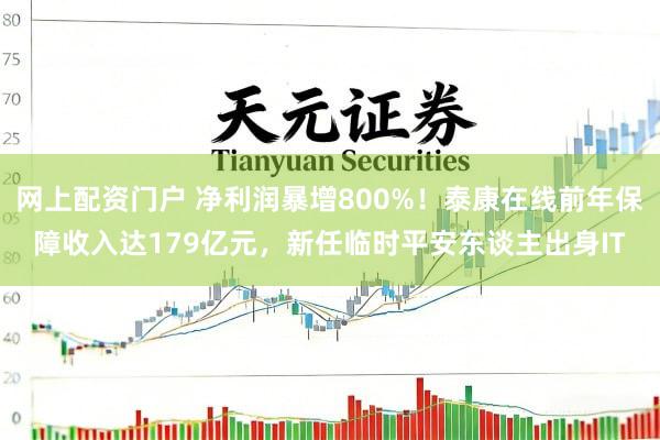 网上配资门户 净利润暴增800%！泰康在线前年保障收入达179亿元，新任临时平安东谈主出身IT